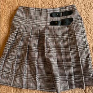 Plaid skirt